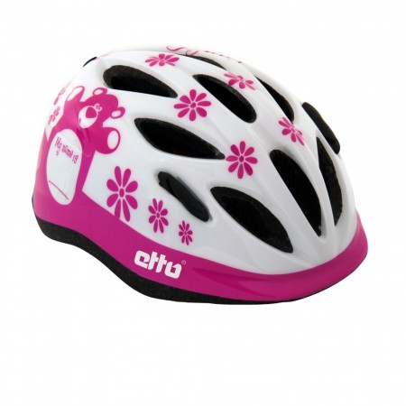 Etto Safe Rider sykkelhjelm rosa